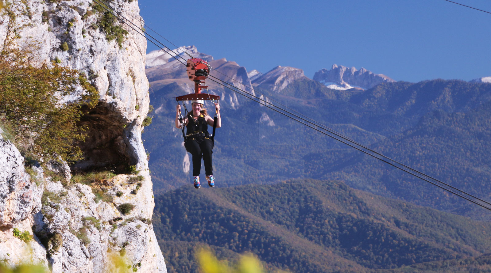 Zipline – TetisTROLL 820m